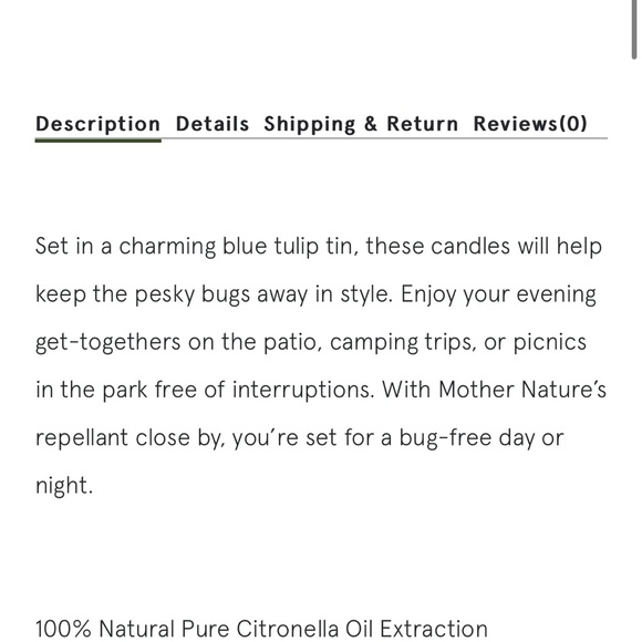 🎉HP🥳🖤la jolie Muse Candle set of 3 CITRONELLA SCENTED 🖤 - Picture 8 of 8